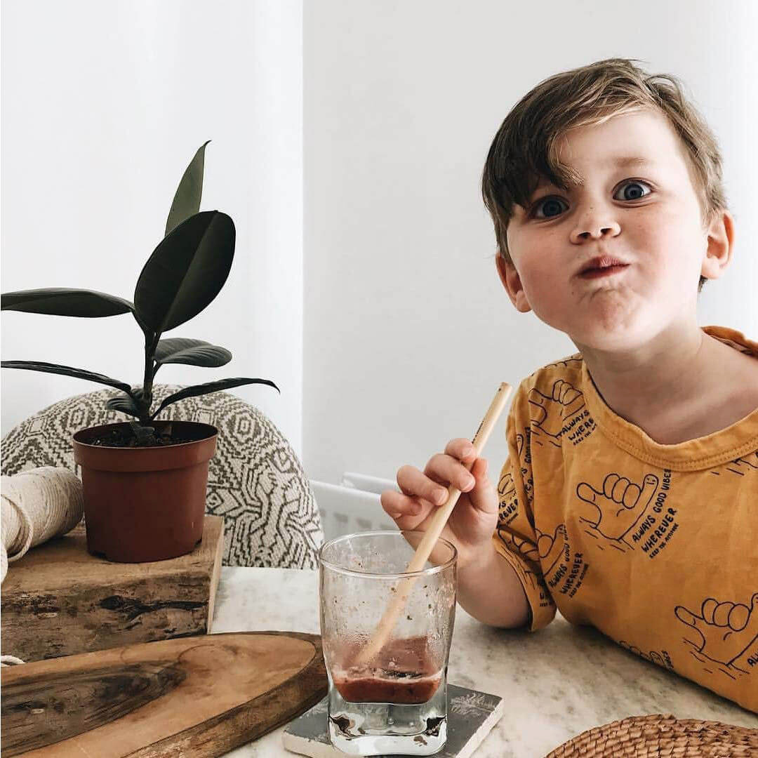 Bamboo Straw Set — view 2