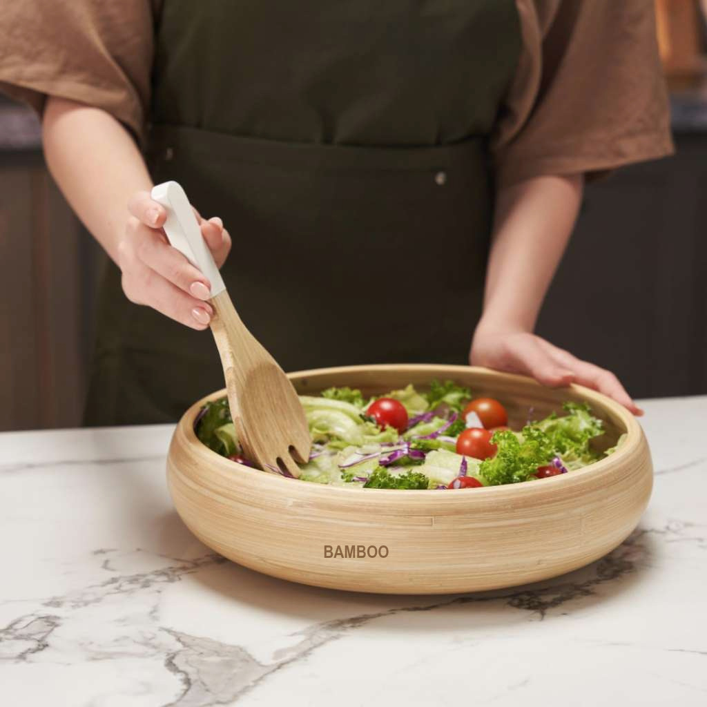 Spun Bamboo Fruit Bowl — view 2
