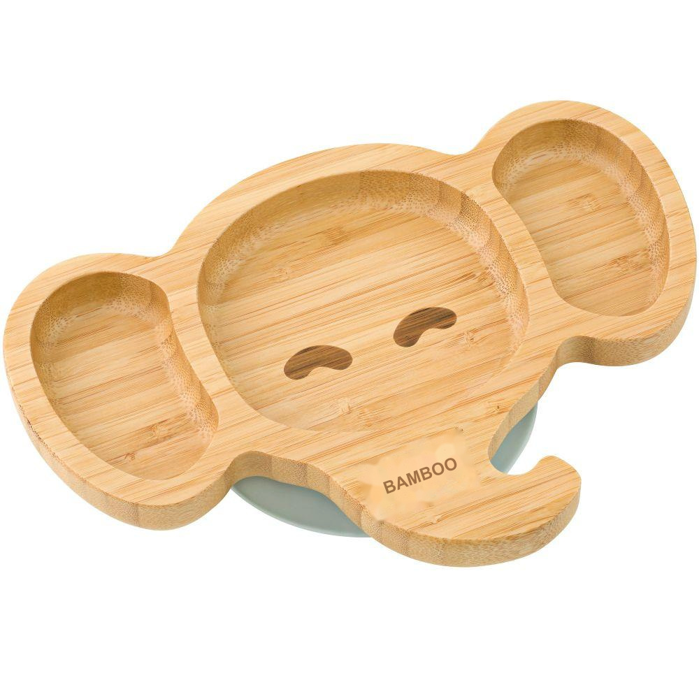 Elephant Bamboo Plate