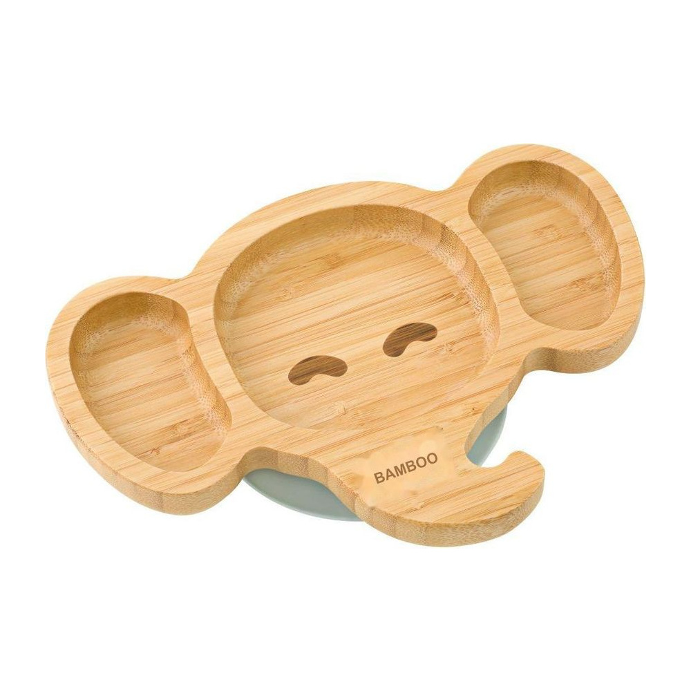 Elephant Bamboo Plate
