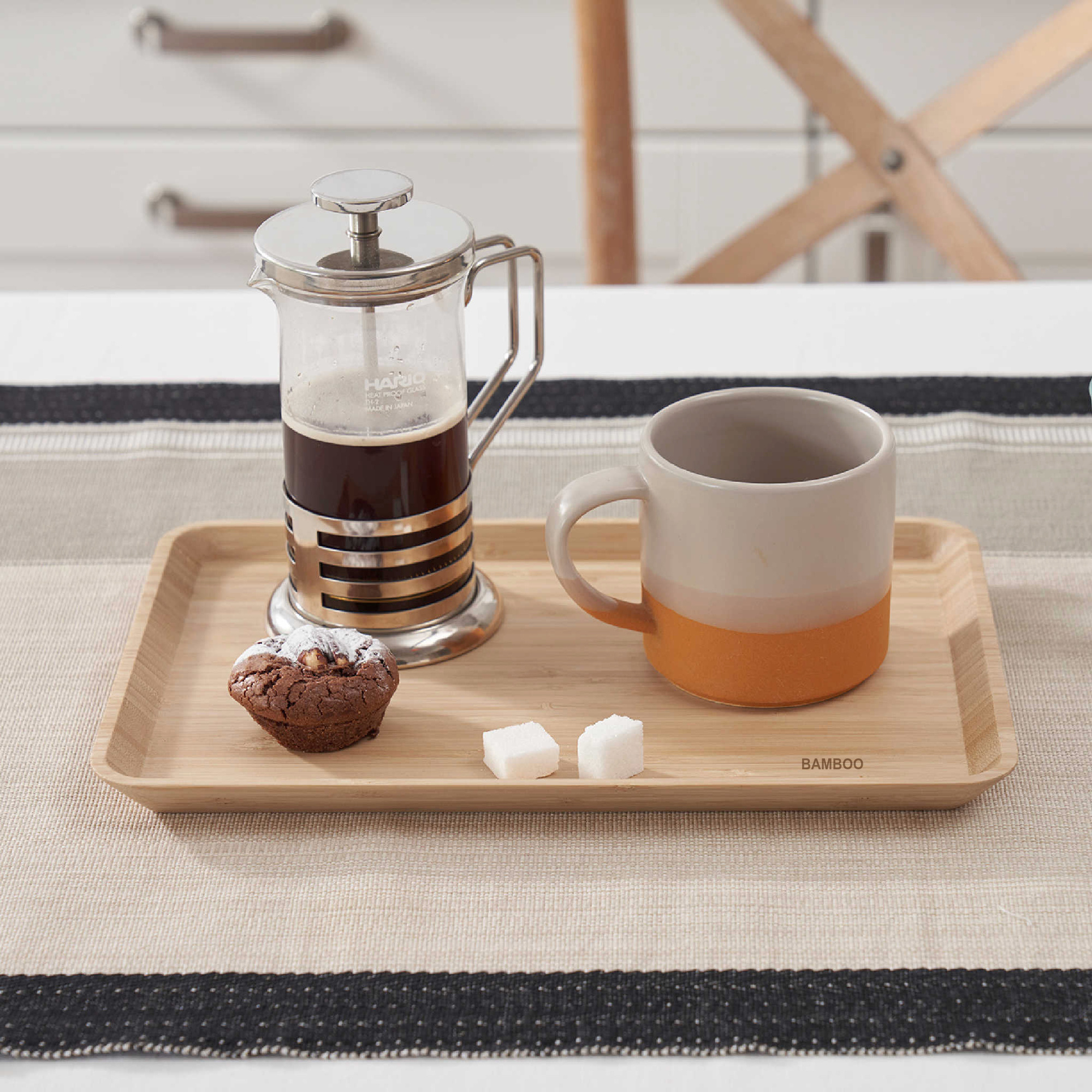 Bamboo Tea Serving Tray — view 3