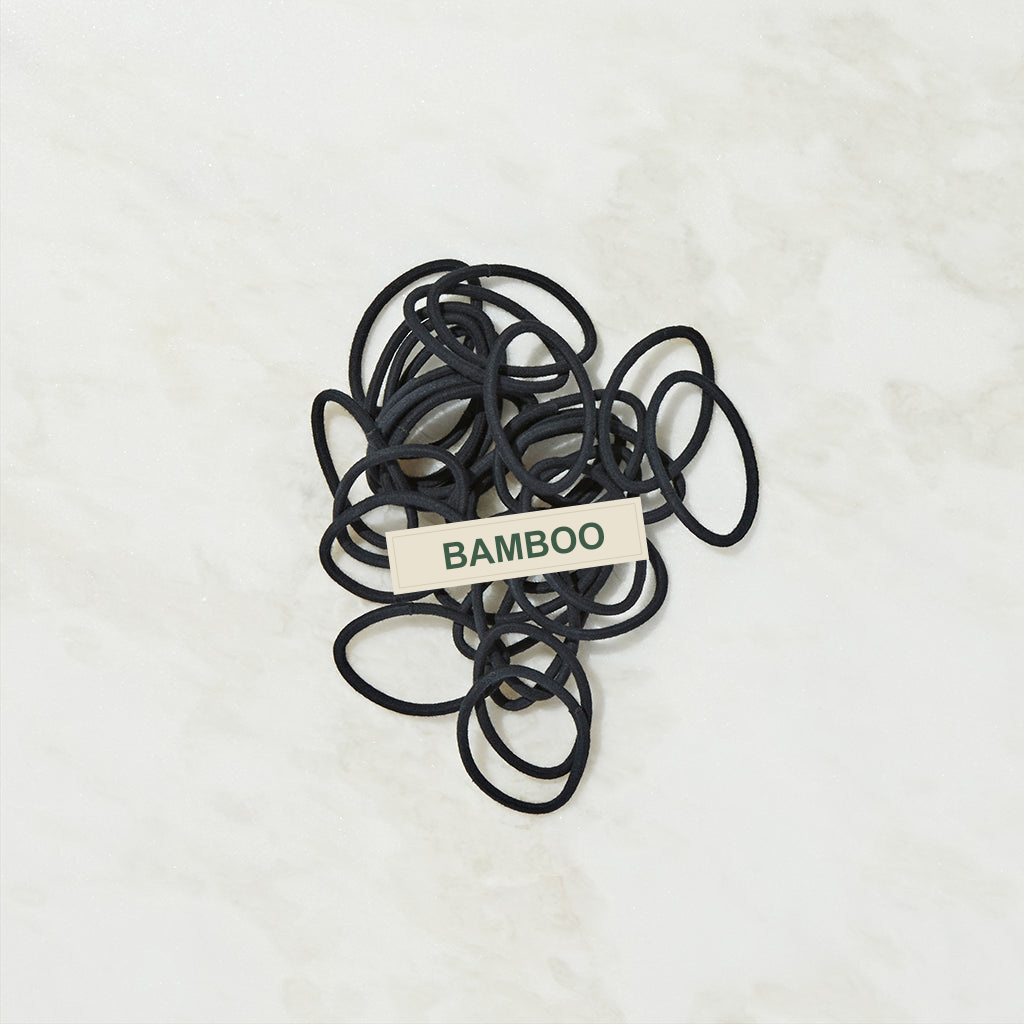 Natural Cotton Hair Ties — view 2