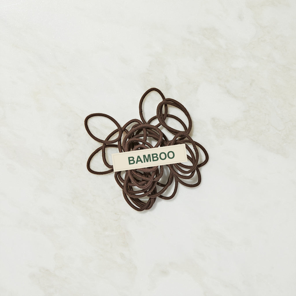 Natural Cotton Hair Ties — view 3